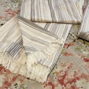 Threshold curtain panels (4)